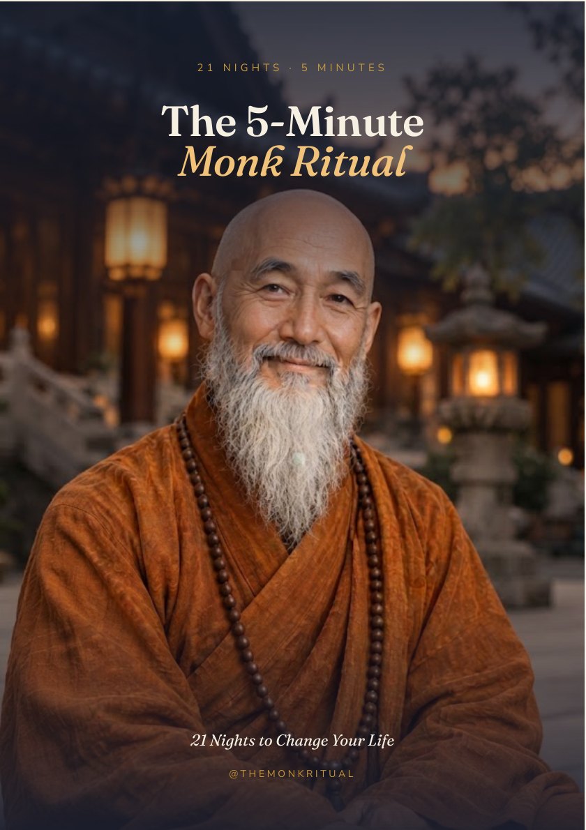 The 5-Minute Monk Ritual ebook cover